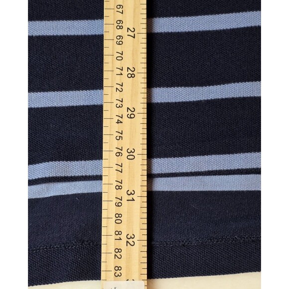 Polo Ralph Lauren Men's Size XXL Dark Blue/ Light Blue Striped Shirt - Picture 5 of 6